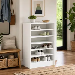 Shoe Cabinet: Practical Storage with 7 Shelves