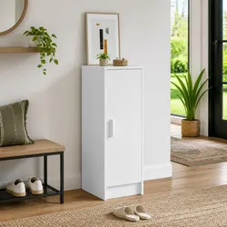 Reliable White Shoe Cabinet for Everyday Use