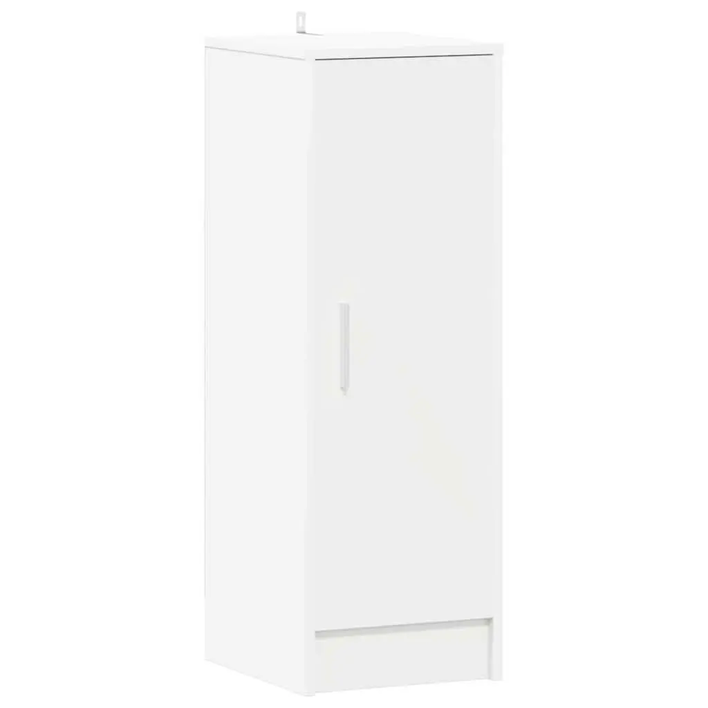 Shoe Cabinet White Storage Organiser 6 Shelves Tall Wardrobe Rack Unit