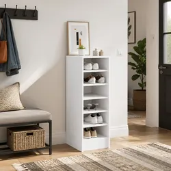 Affordable White Shoe Cabinet for Everyday Use