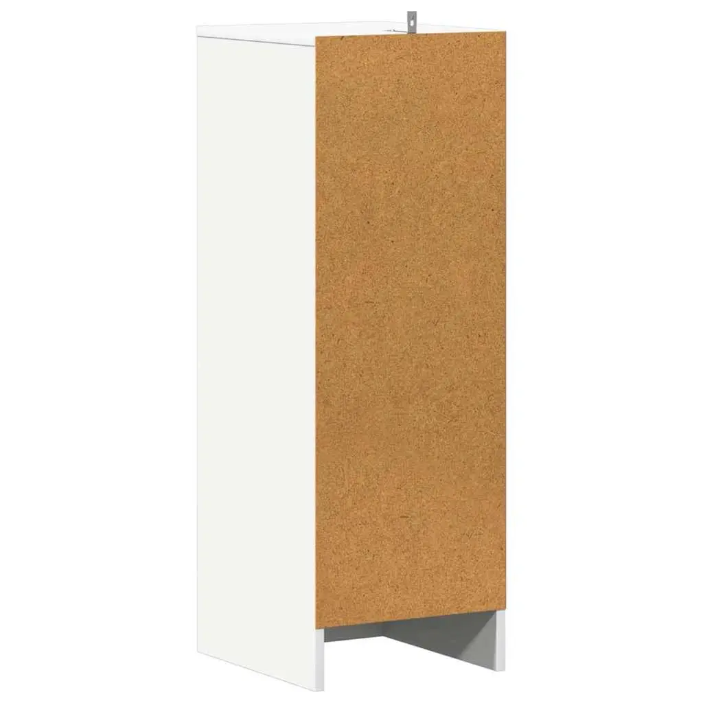 Shoe Cabinet Storage Organiser 6 Compartments Bedroom Hallway White