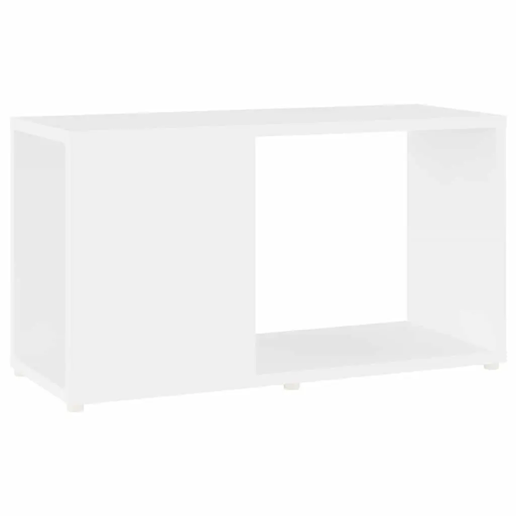 White TV Cabinet with Storage and Style