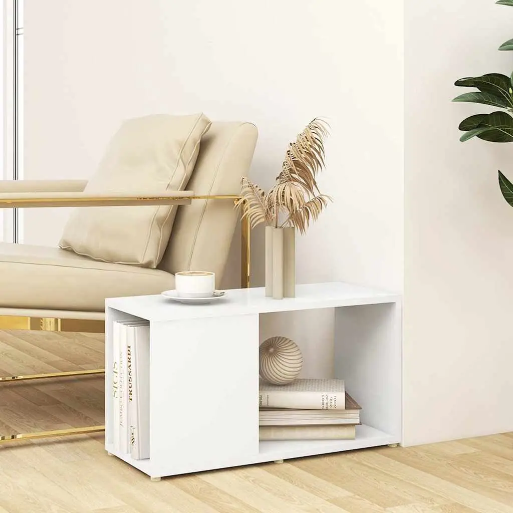 White TV Cabinet with Storage and Style