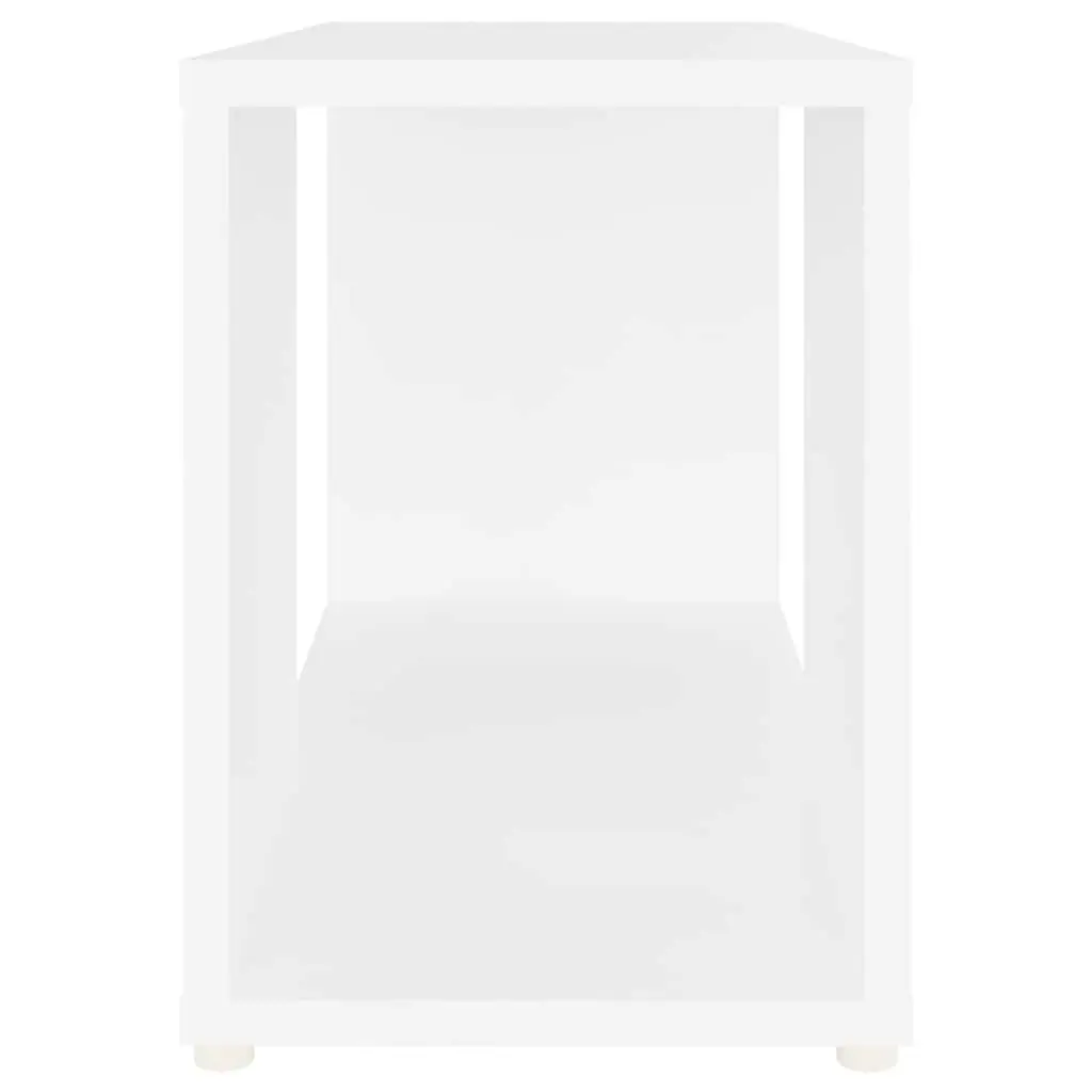 White TV Cabinet with Storage and Style