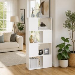 White Book Cabinet: Stylish and Functional Storage