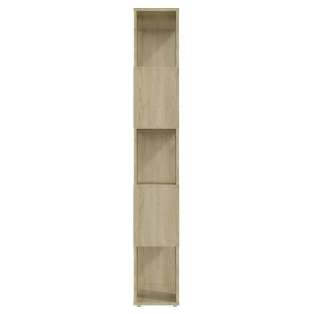 Book Cabinet Room Divider Open Shelf Storage Unit 60x24x155 cm Brown