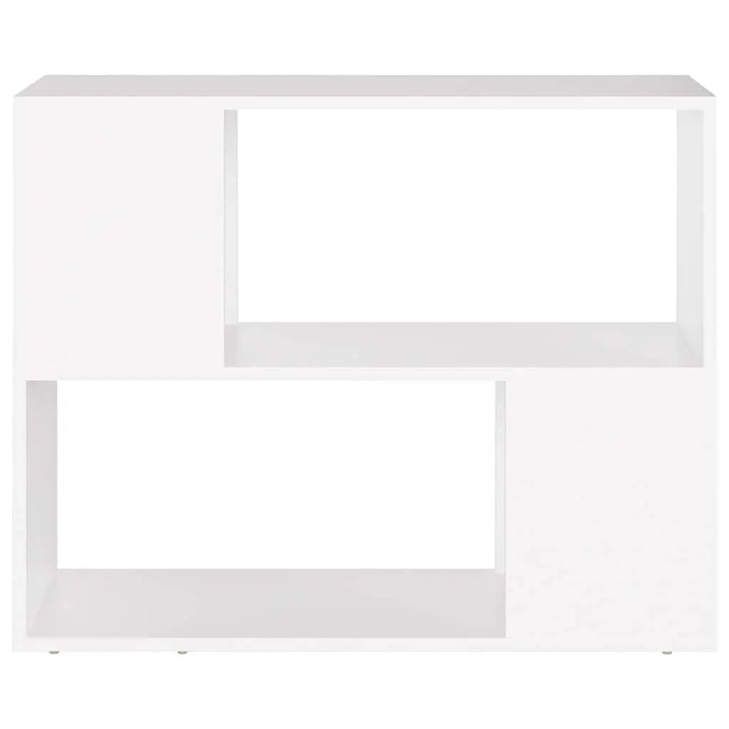 TV Cabinet Open Compartment Storage Unit Living Room Furniture 80x24x63cm White