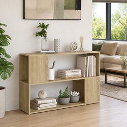 Sonoma Oak Book Cabinet: Value and Practicality