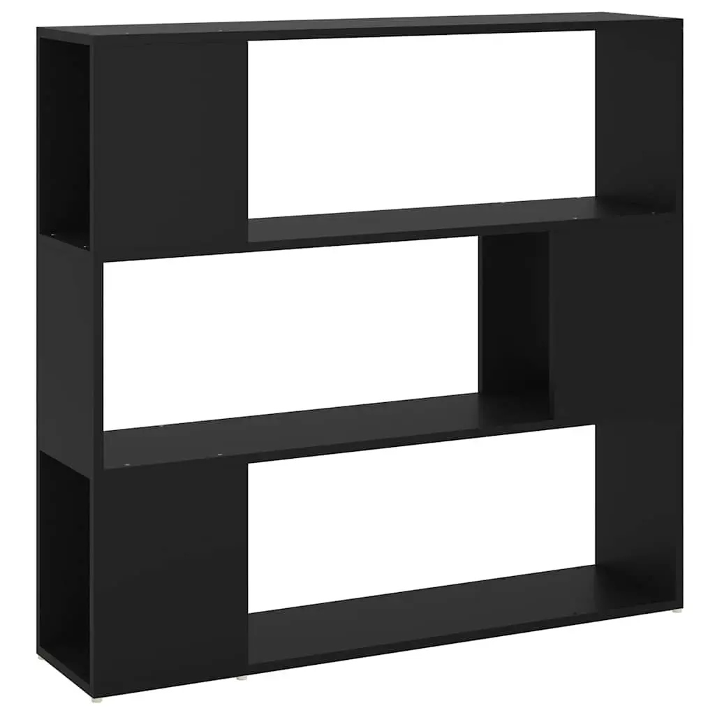 Black Book Cabinet with Ample Storage Space