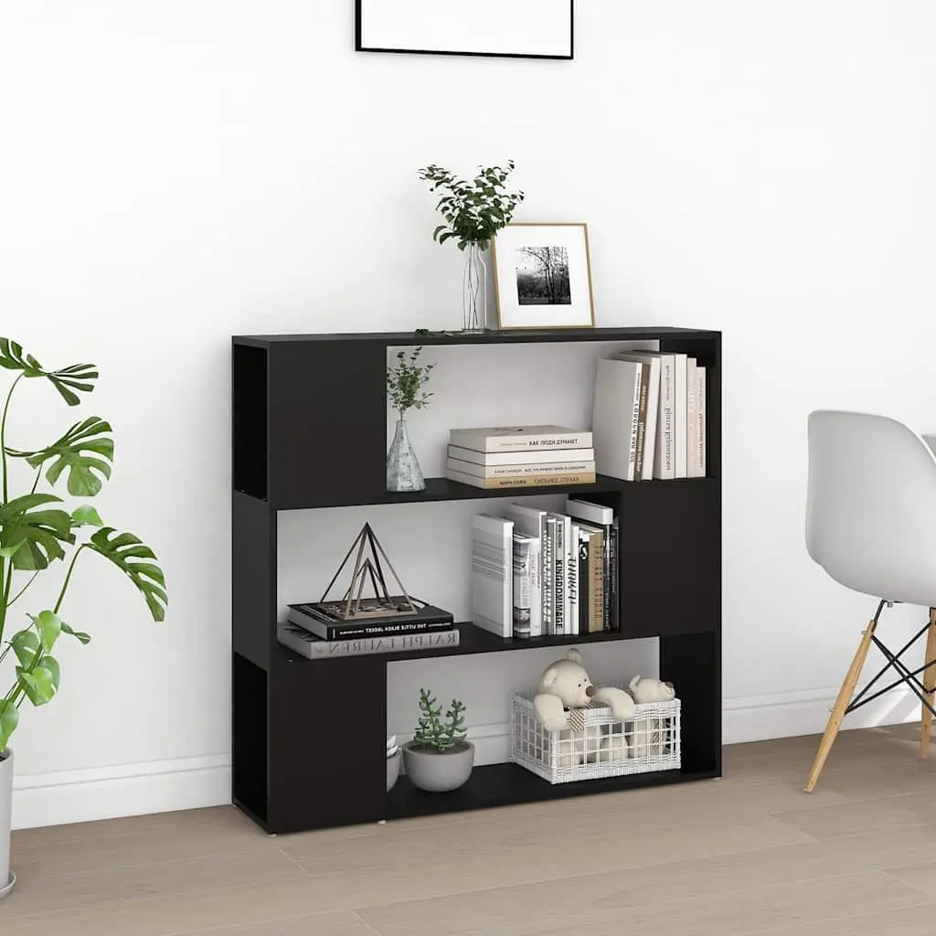 Black Book Cabinet with Ample Storage Space