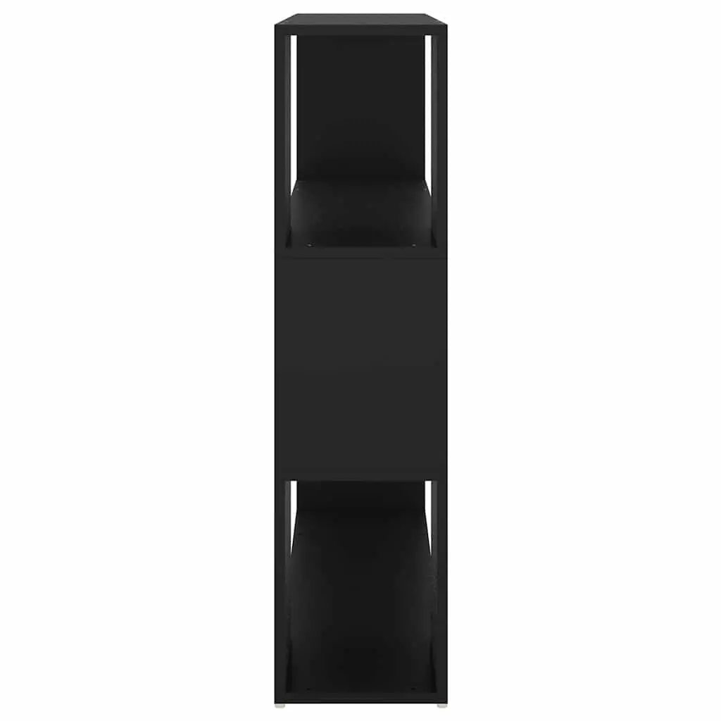 Black Book Cabinet with Ample Storage Space
