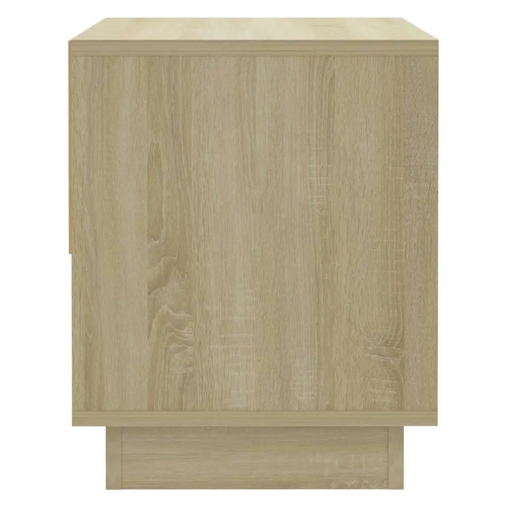 Bedside Cabinets Set of 2 Nightstand Storage Drawer Open Compartment 45x34x44cm Beige