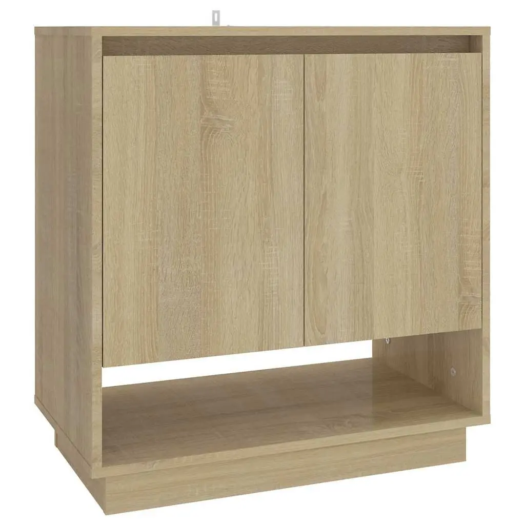 Sideboard Storage Cabinet with Doors and Compartments 70 x 41 x 75 cm Brown Engineered Wood