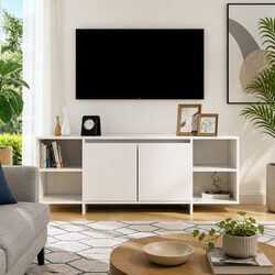 Value-Driven White High Gloss TV Cabinet for Your Home