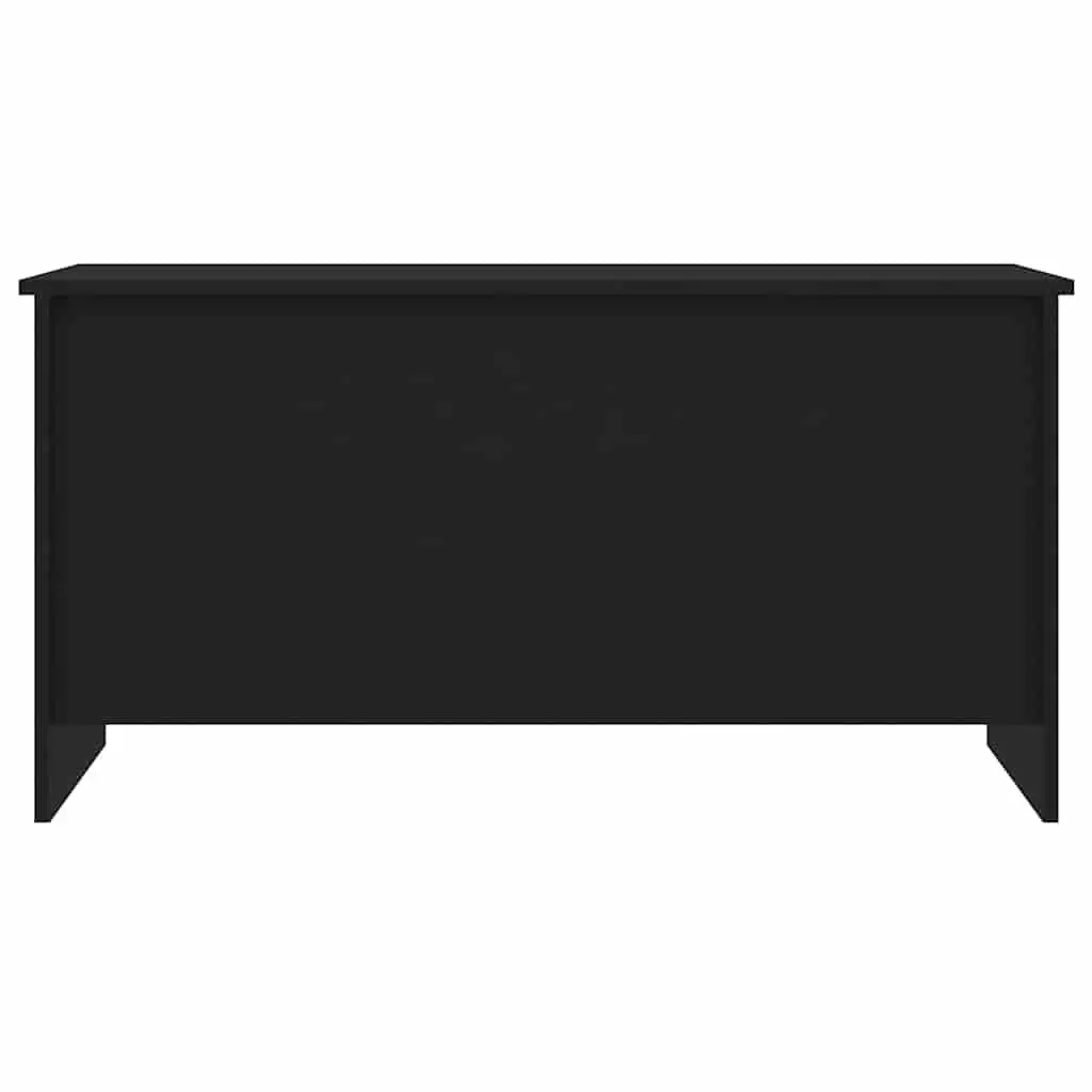 Black Coffee Table with Lift-Top Functionality