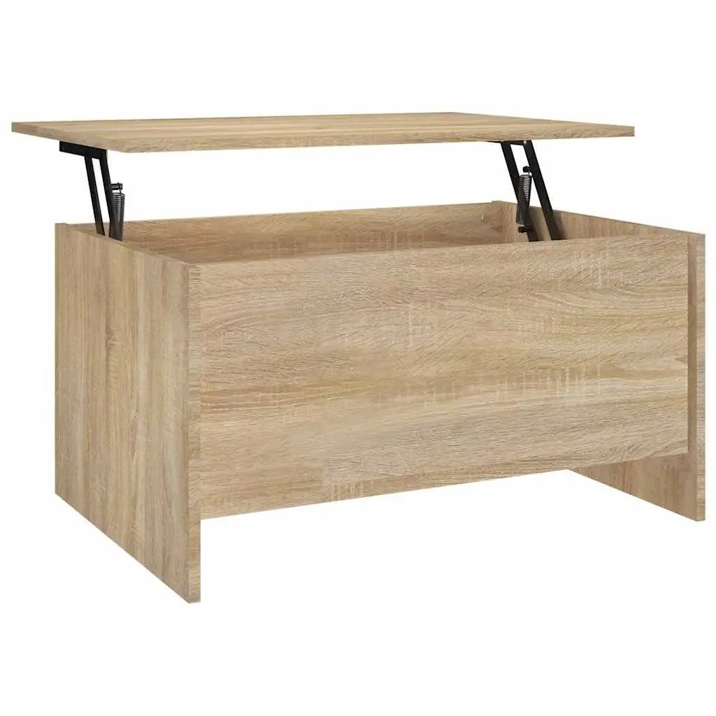 Lift-Top Coffee Table with Hidden Storage Compartment