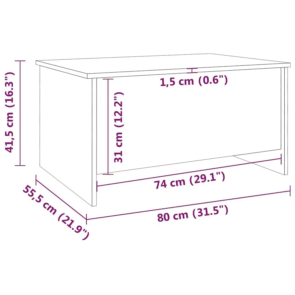 Lift-Top Coffee Table with Hidden Storage Compartment