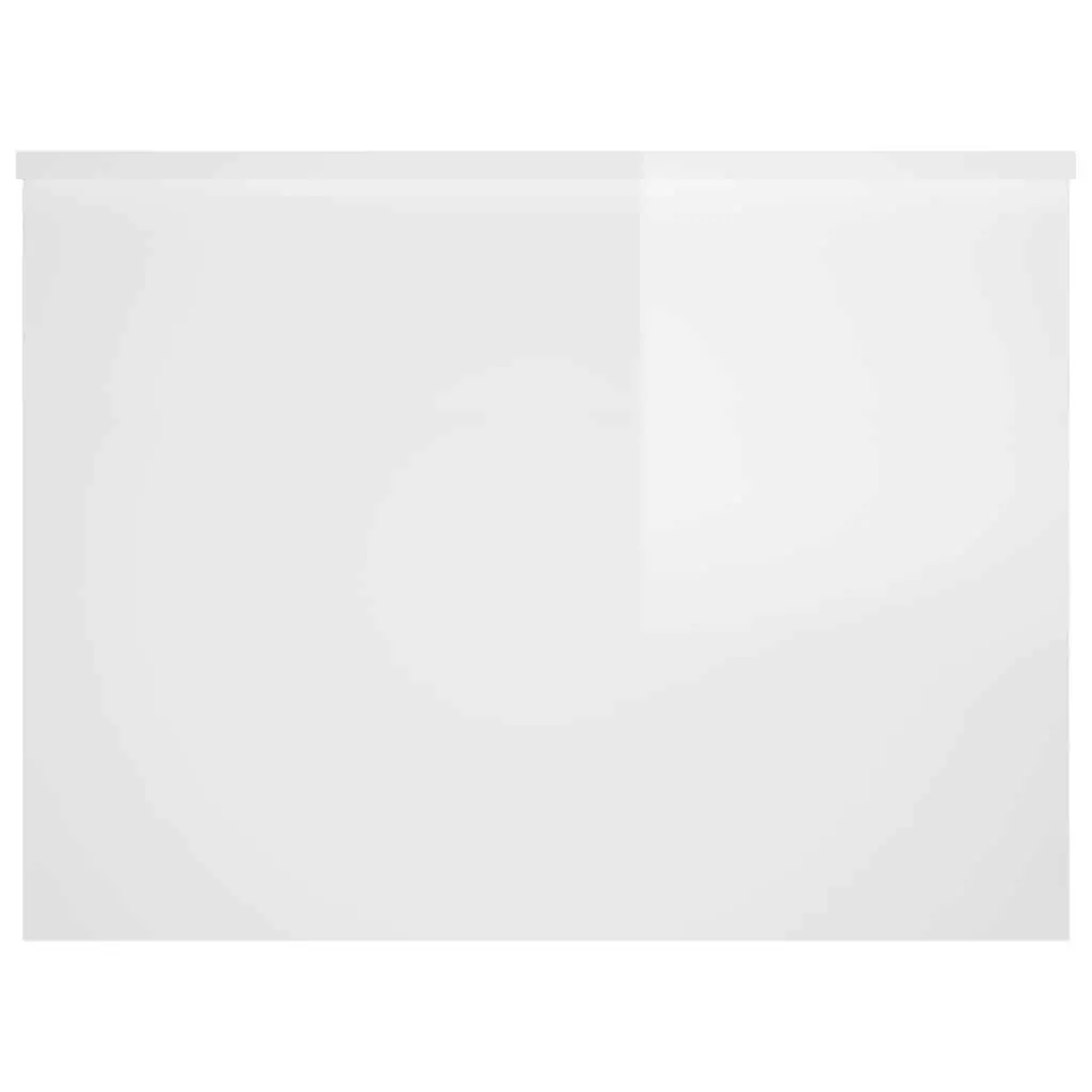 Coffee Table Lift Top Storage 80 x 55.5 x 41.5 cm White High Gloss
