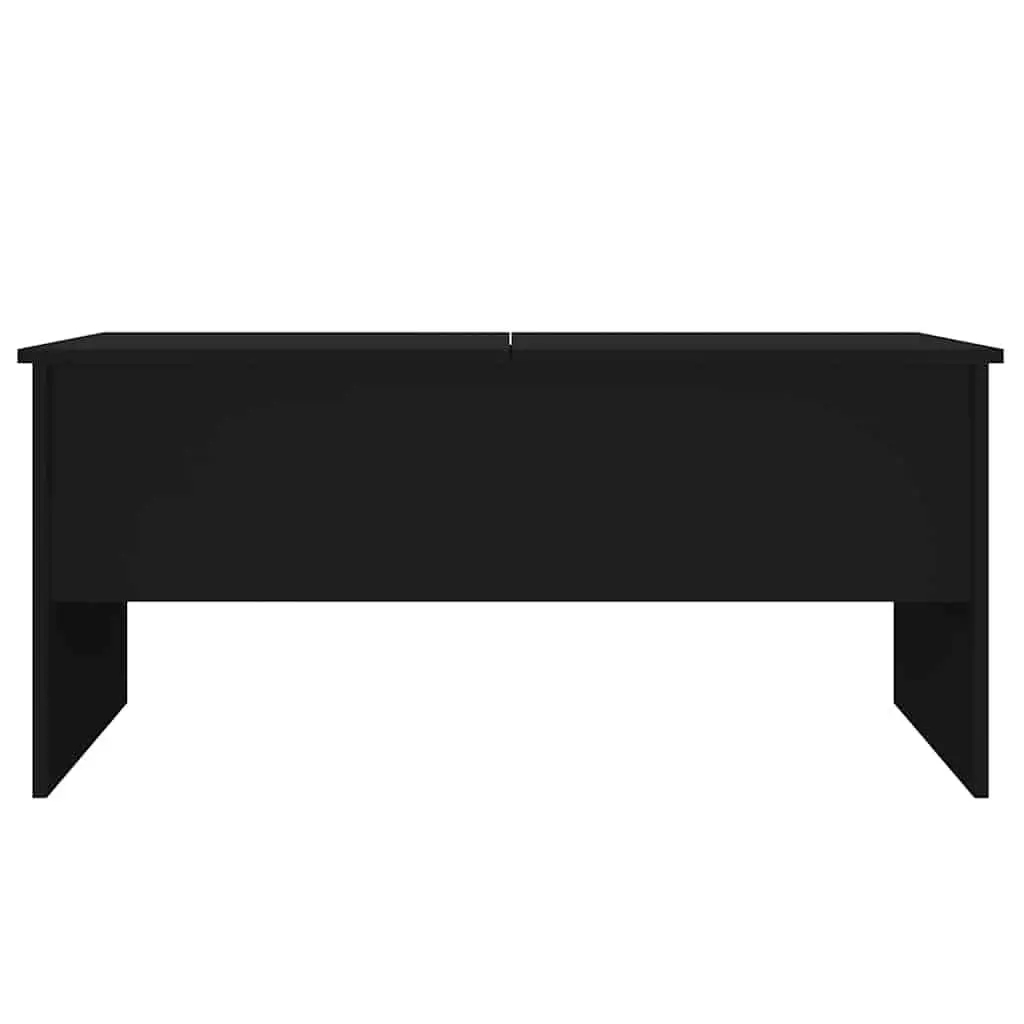 Coffee Table Lift Top Storage Compartment Modern Black 102cm x 50.5cm x 46.5cm