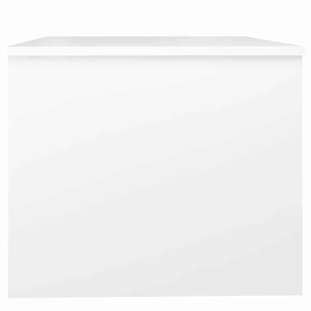 White Coffee Table with Lift-Top and Storage