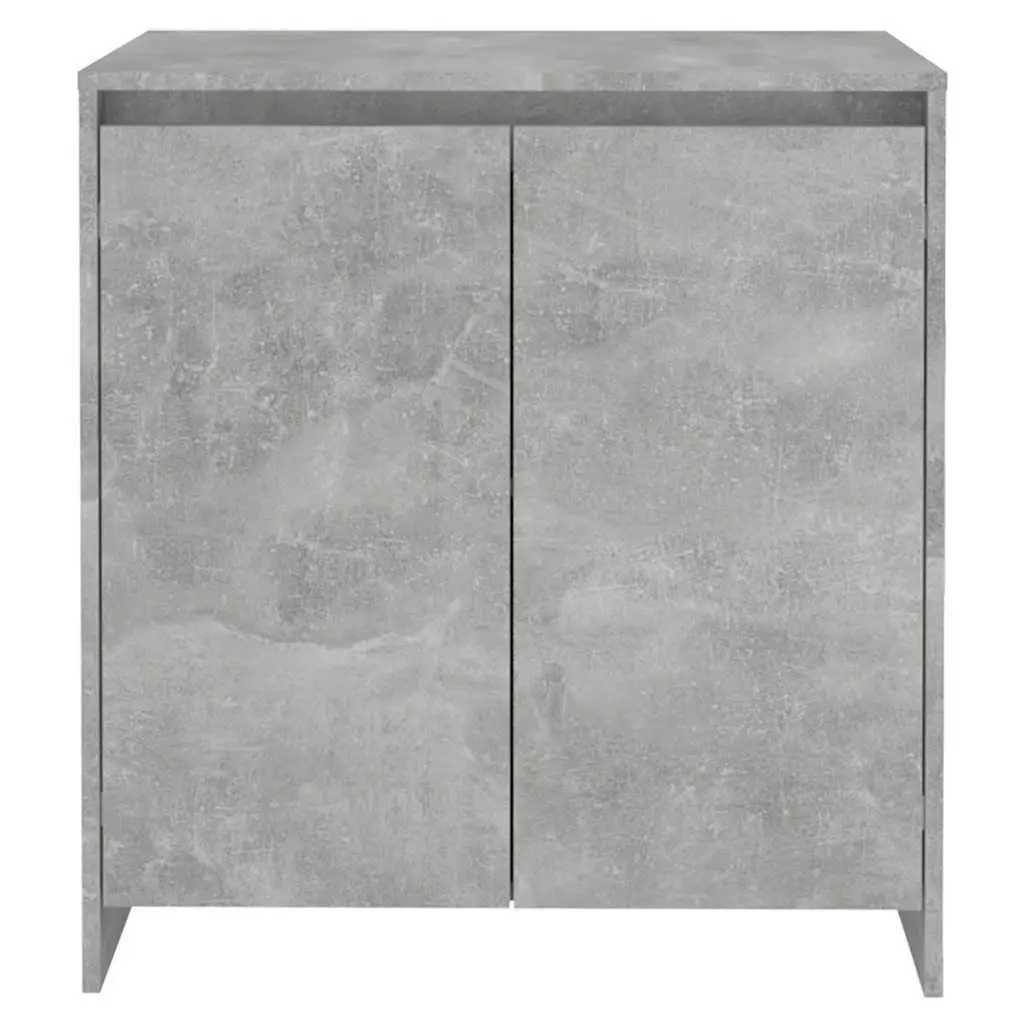 Grey Sideboard Cabinet 70x41x75cm Storage Buffet with Doors Display Furniture