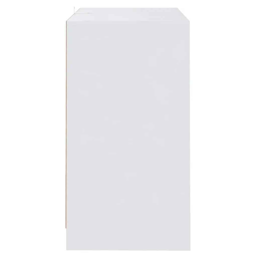 Sideboard White Storage Cabinet 3 Drawers Living Room Hallway Buffet Furniture