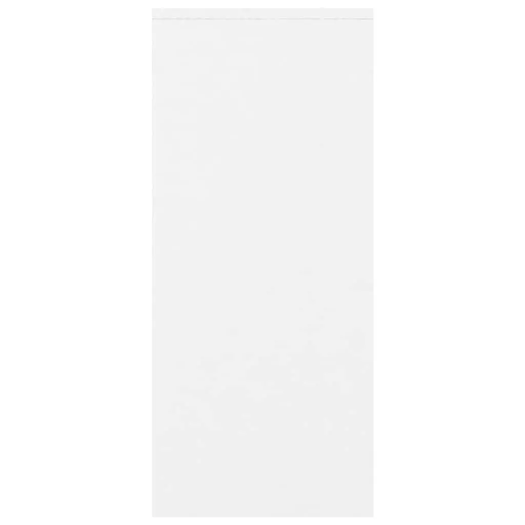 Sideboard Storage Cabinet 3 Doors White Engineered Wood Buffet Display Furniture