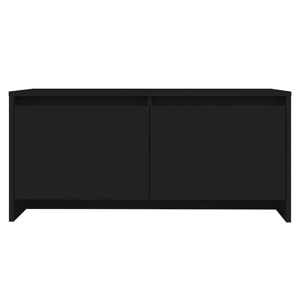 Coffee Table Modern Living Room Accent Furniture 90 x 50 x 41.5 cm Black