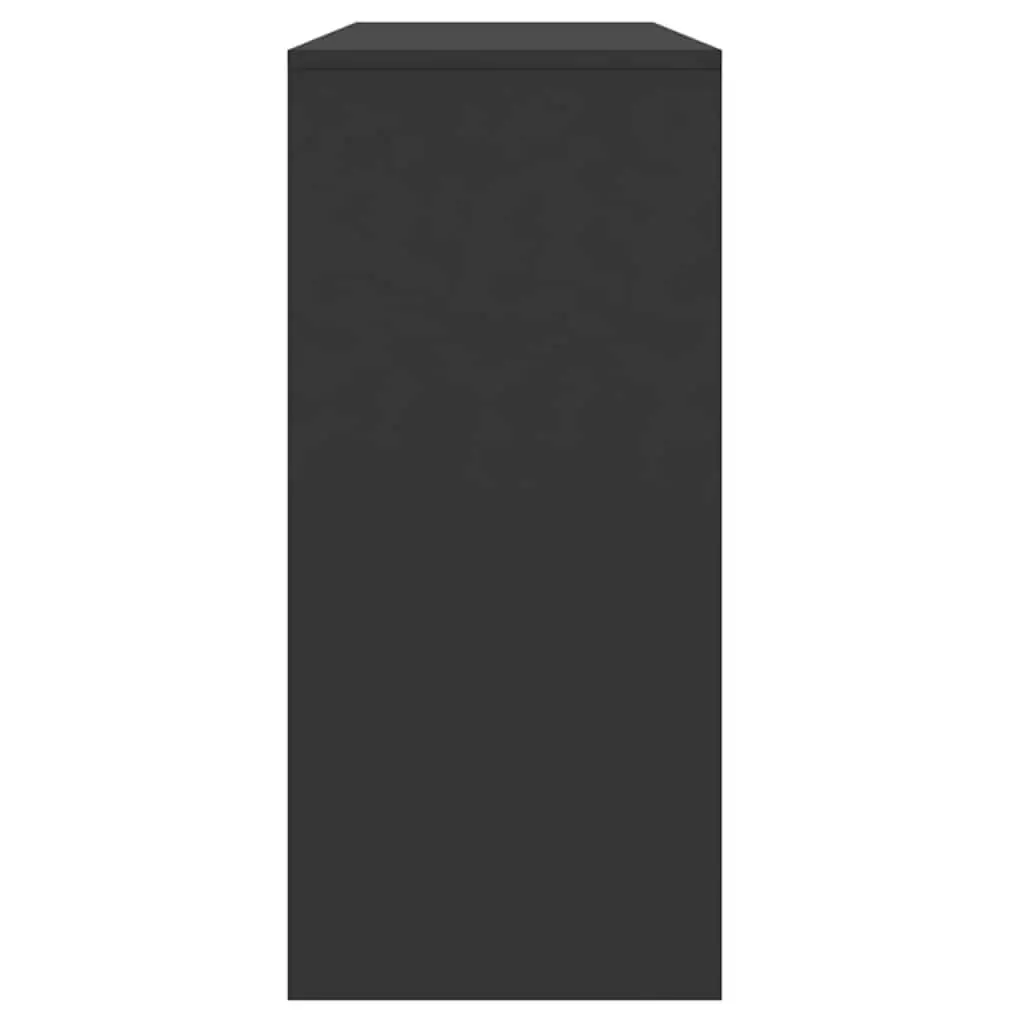 Console Table Storage Accent Table 100x35x76.5cm Black