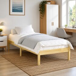 Reliable Solid Wood Bed Frame for Quality Sleep