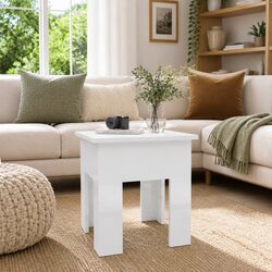 Reliable High Gloss Coffee Table: White, Stylish and Durable