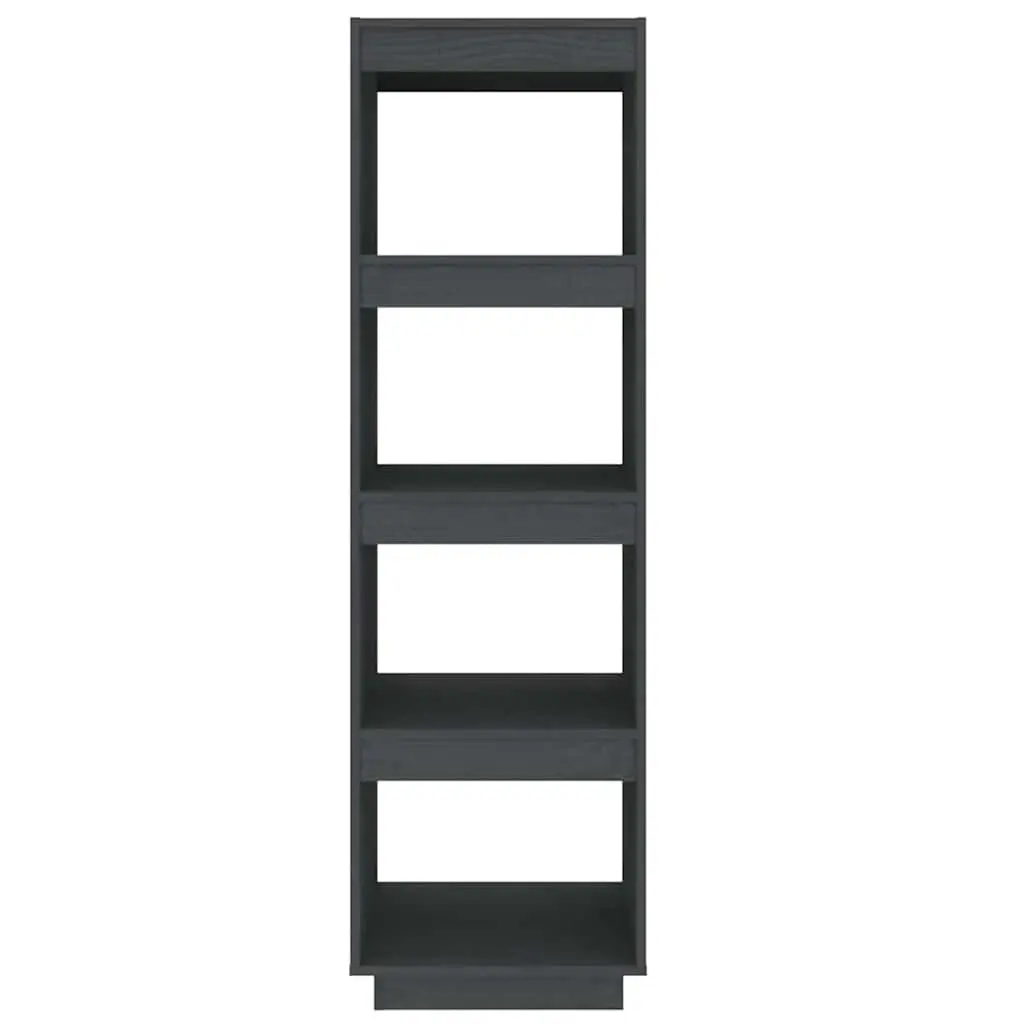 Grey Wooden Book Cabinet for Home Organization
