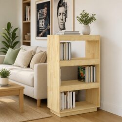 Reliable Wooden Book Cabinet with Ample Storage