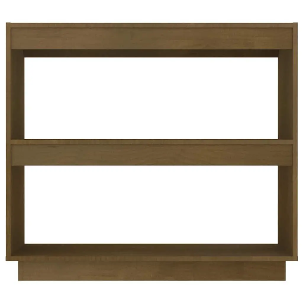 Wooden Book Cabinet Storage Shelving Unit for Living Room Bedroom Honey Brown
