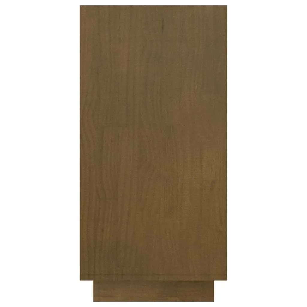 Wooden Book Cabinet Storage Shelving Unit for Living Room Bedroom Honey Brown