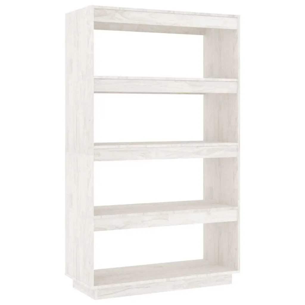 White Wooden Book Cabinet