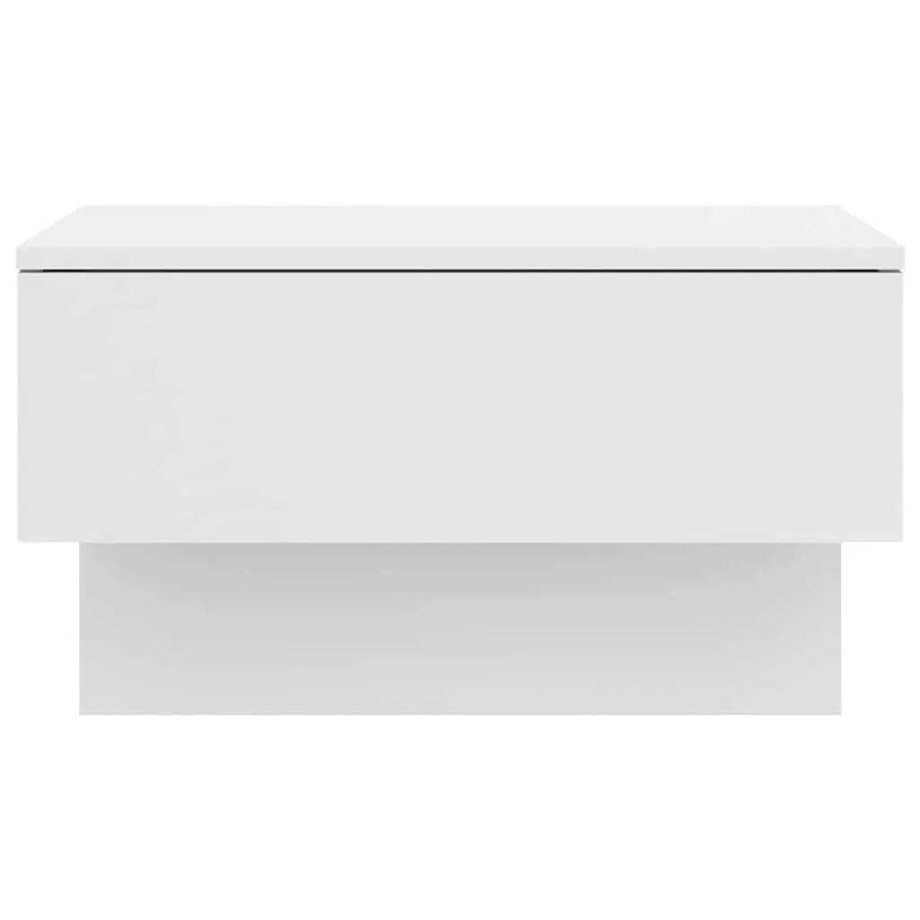 Wall-mounted Bedside Cabinets Storage Units Set of 2 White