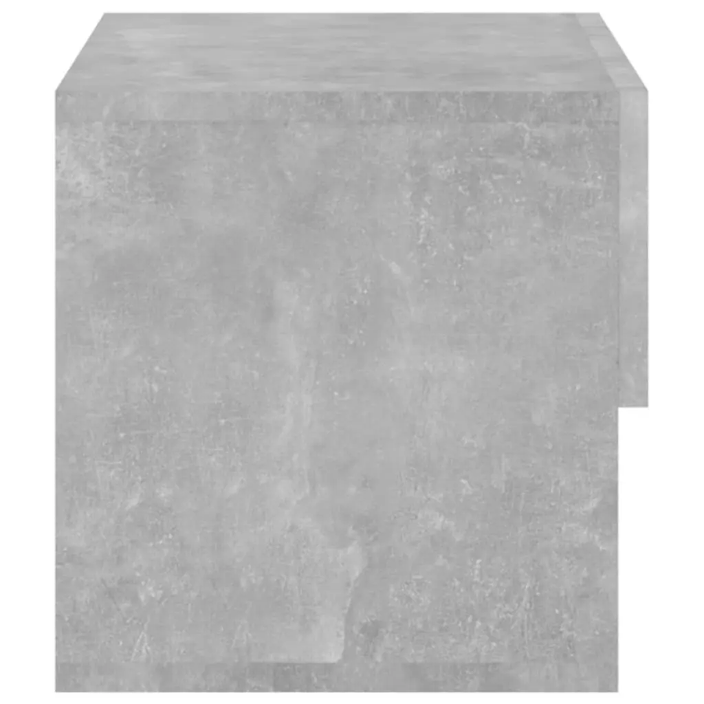 Wall-mounted Bedside Cabinets Storage Units 2 pcs Grey