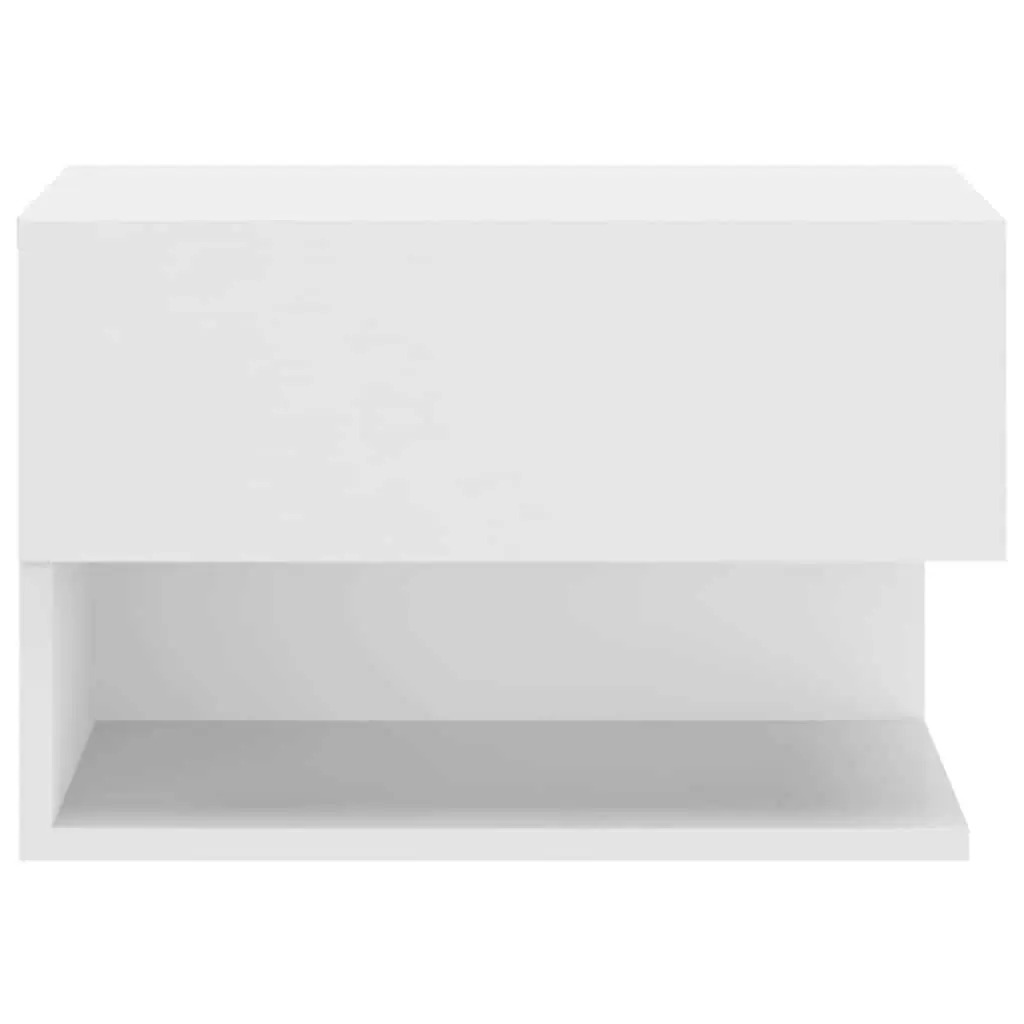 Floating Cabinet in High Gloss White