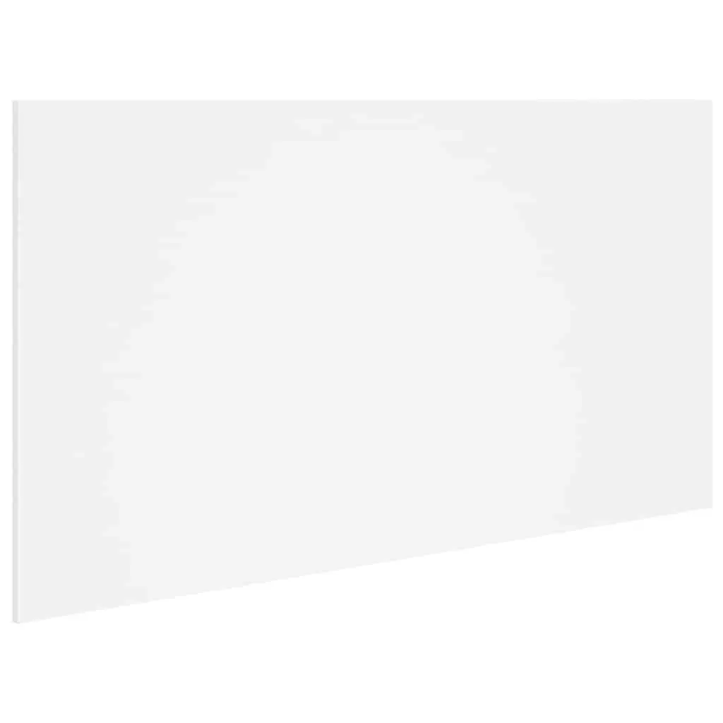 Bed Headboard 160cm White Classic Design Engineered Wood Bedroom Furniture