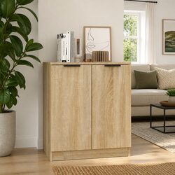 Value and Practicality in a Brown Sideboard