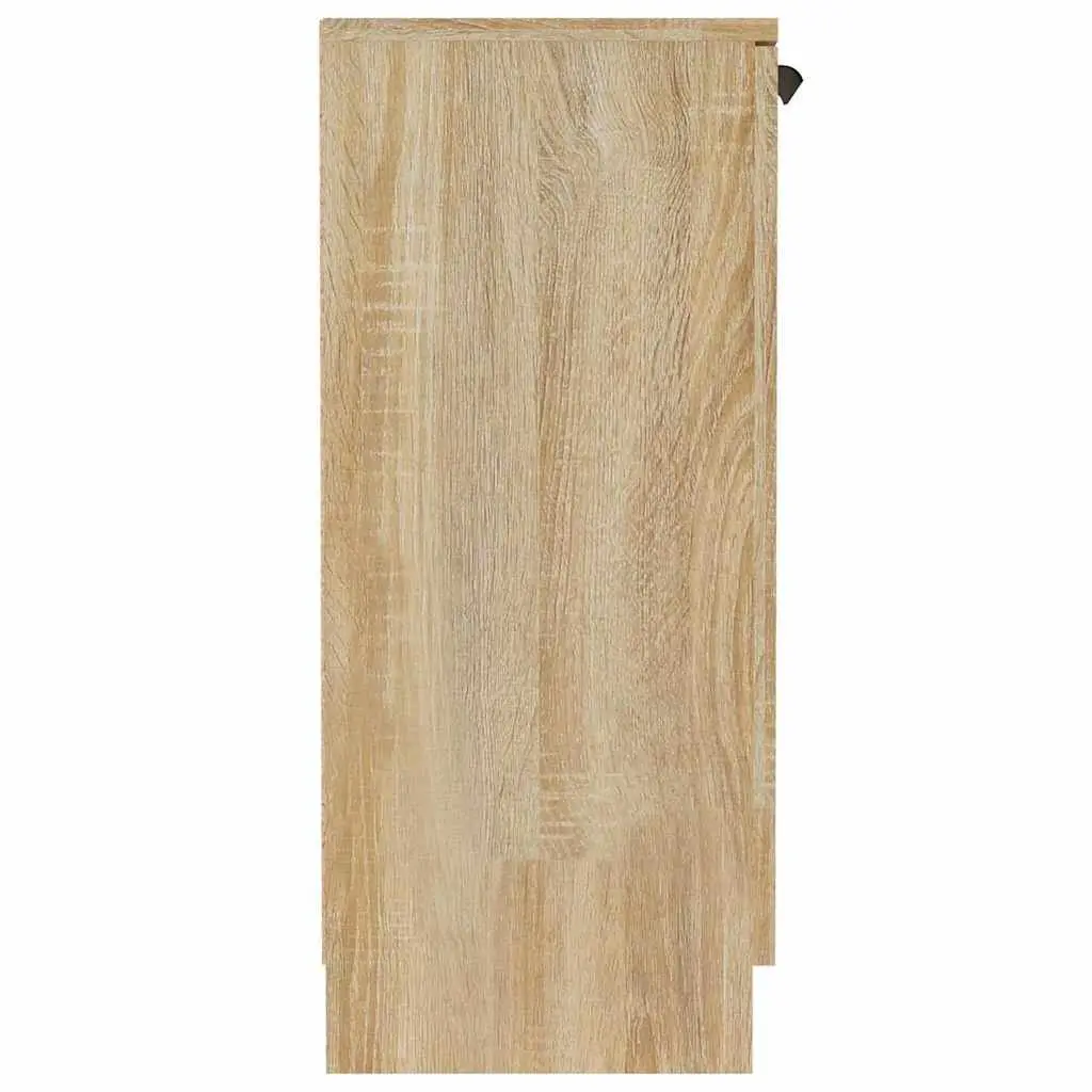 Sideboard Storage Cabinet Engineered Wood 60x30x70cm Brown