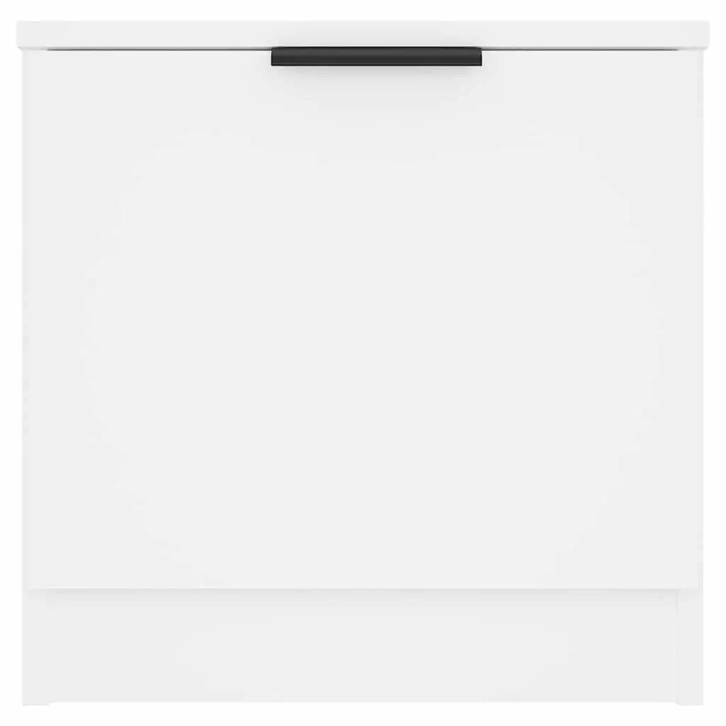 Bedside Cabinet 40x39x40cm White Nightstand Storage Organiser Bedroom Furniture