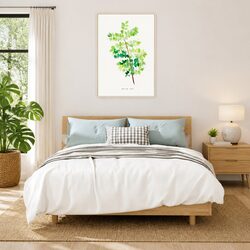 Practical Grey Nightstands - 2 pcs Set for Bedroom Use