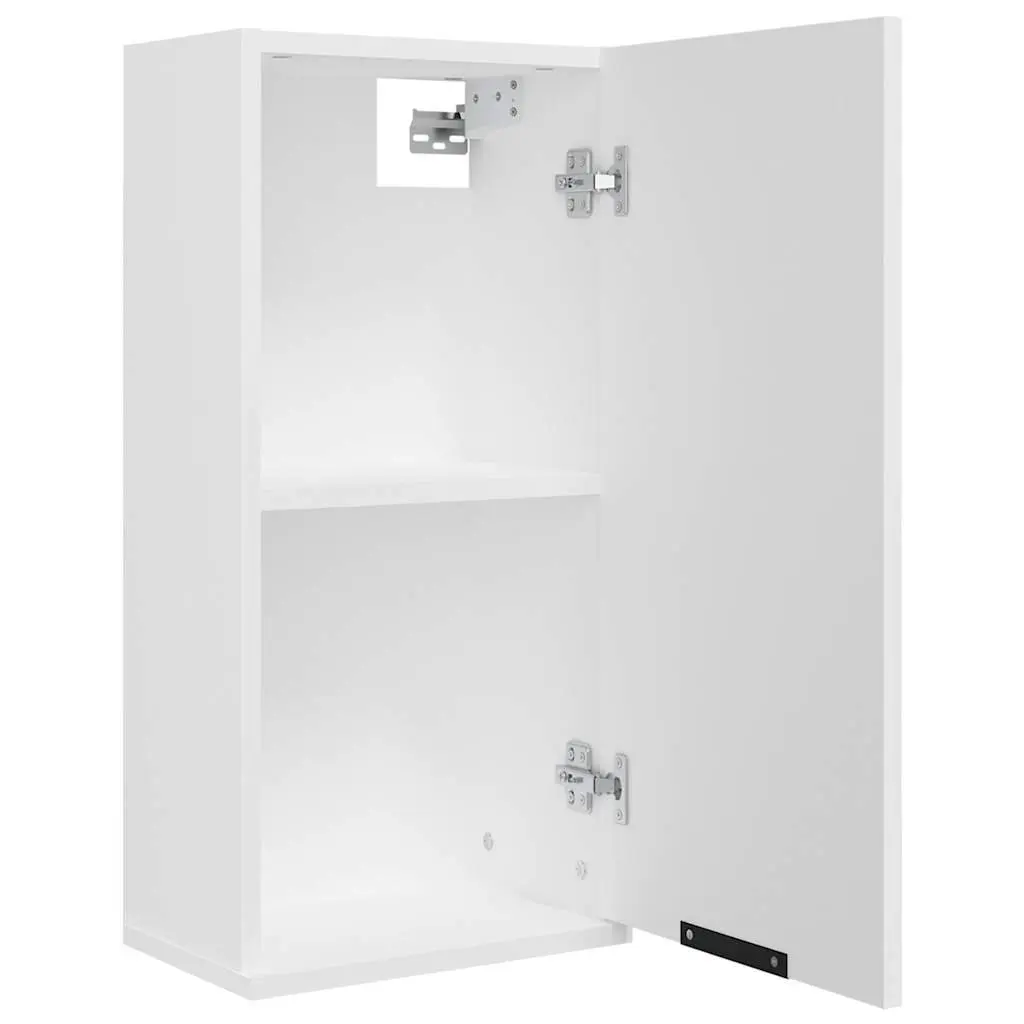 Wall-Mounted Bathroom Cabinet Storage Vanity Unit 32x20x67cm White