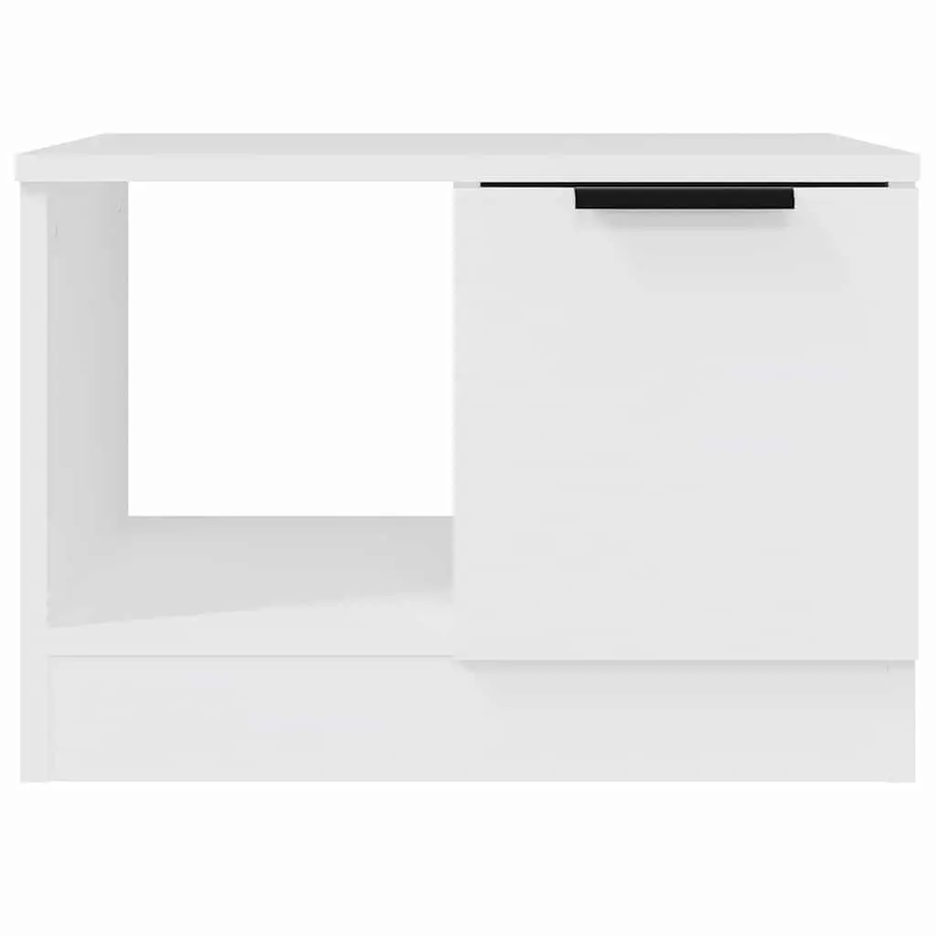 White Coffee Table with Hidden Storage