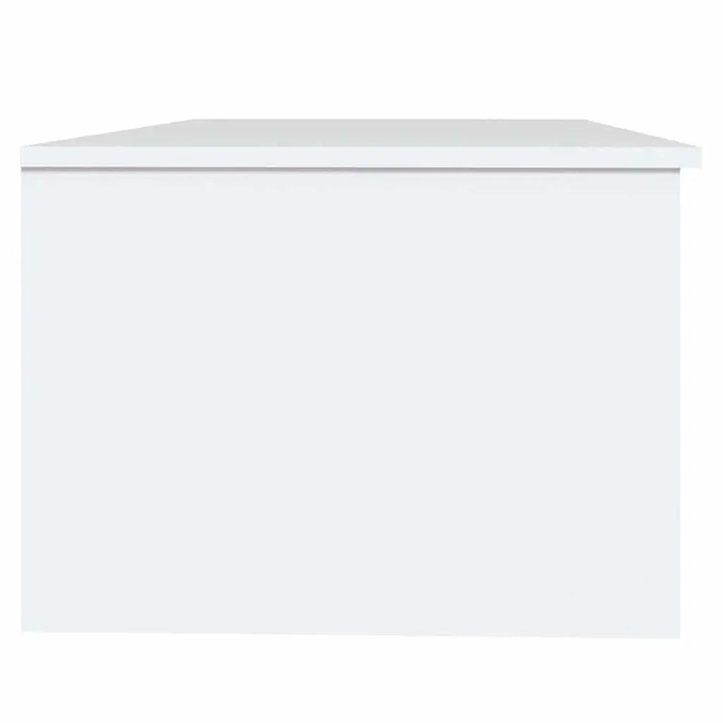 Coffee Table Living Room Storage Compartments 102 x 50 x 36 cm White