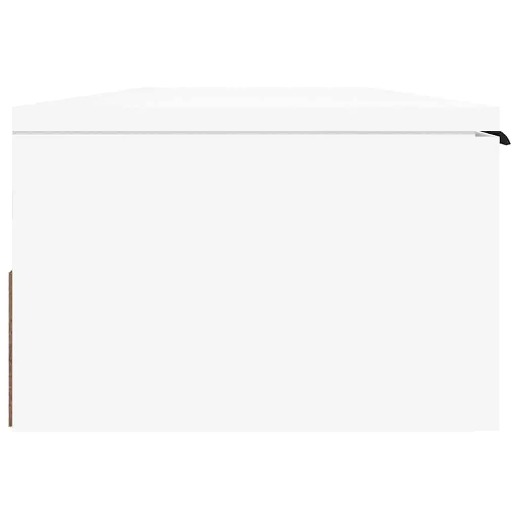 White Wall Cabinet with Ample Storage