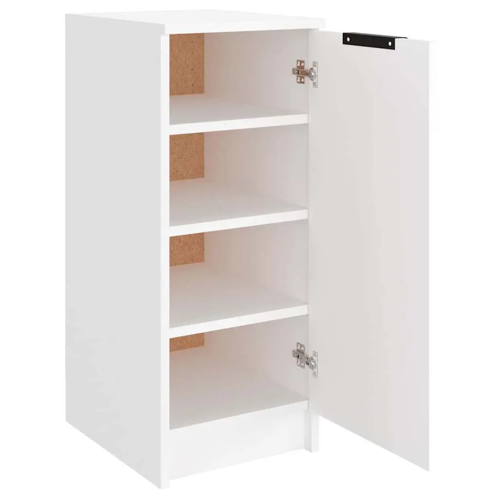 Shoe Cabinet White 30x35x70 cm Engineered Wood Storage Organiser Door Shelves