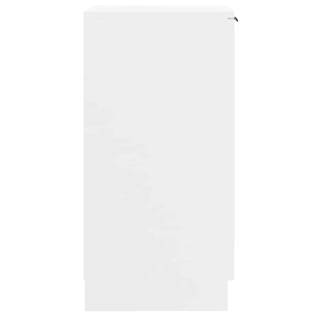 Shoe Cabinet White 30x35x70 cm Engineered Wood Storage Organiser Door Shelves